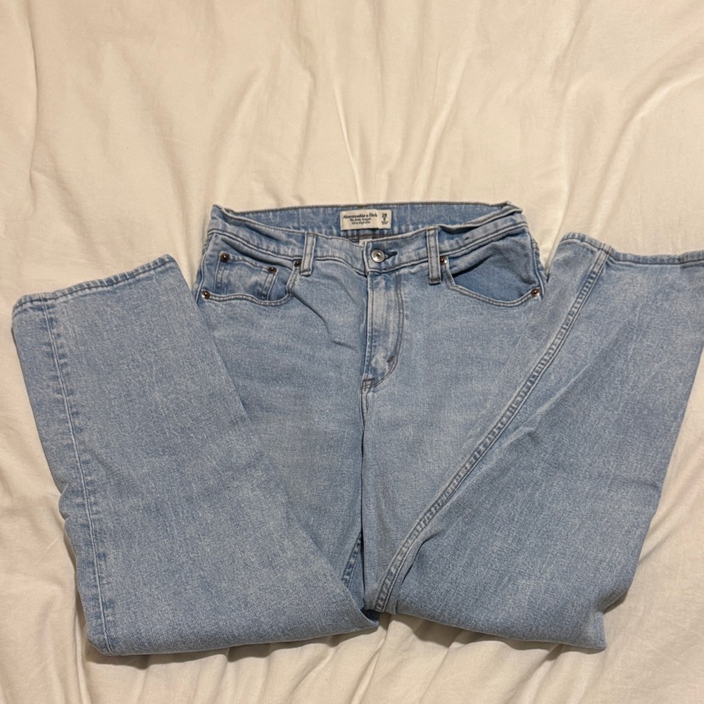 Ankle straight jeans